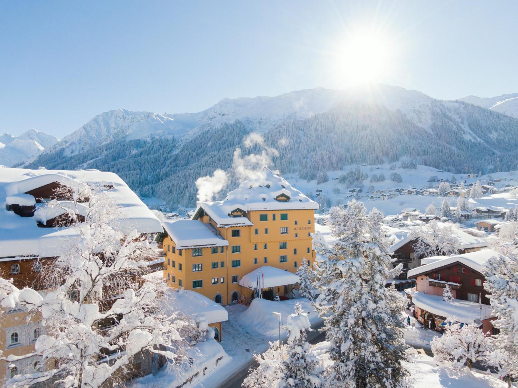 Hotel Vereina Клостерс Экстерьер фото